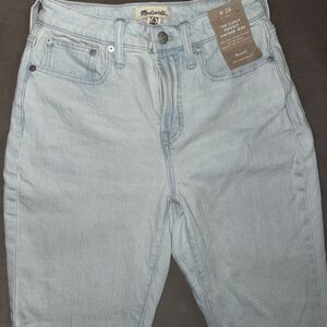 Madewell The Curvy Perfect Vintage Jean Light Wash Womens 26 Denim NWT